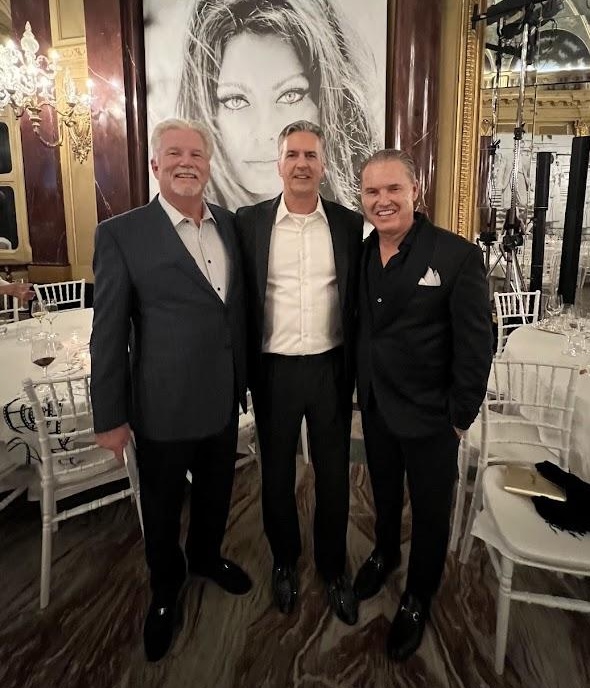 Steve Carlton with Scott Heising (IFG Founder & CEO) and David Fischer (IFG Co-Founder & CMO) at the  Elite Advisor Awards Conference held in Rome, Italy - St. Regis Hotel. 